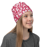 Red Butterfly Multifunctional Face Mask Headwear Neck Gaiter All Elements Protection - butiksonline